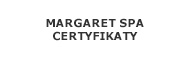   Margaret Spa     Certyfikaty